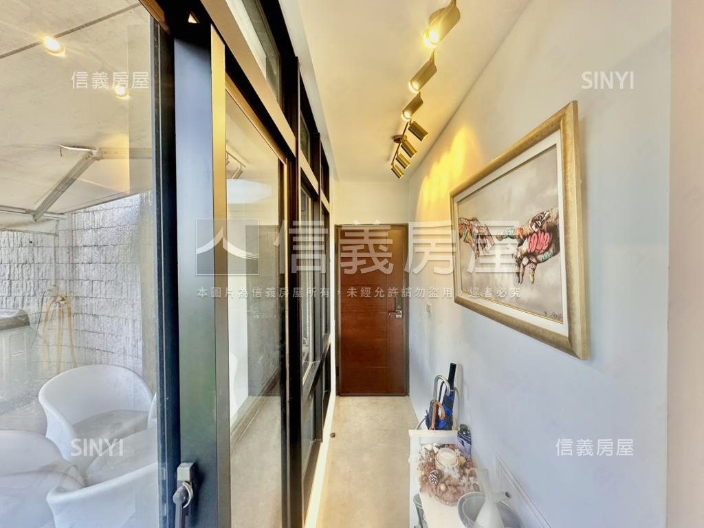 大直華廈．露臺戶稀有釋出房屋室內格局與周邊環境