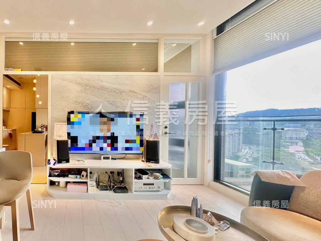 大直華廈．露臺戶稀有釋出房屋室內格局與周邊環境