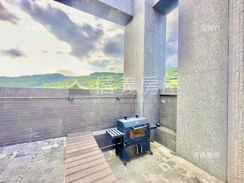 大直華廈．露臺戶稀有釋出房屋室內格局與周邊環境