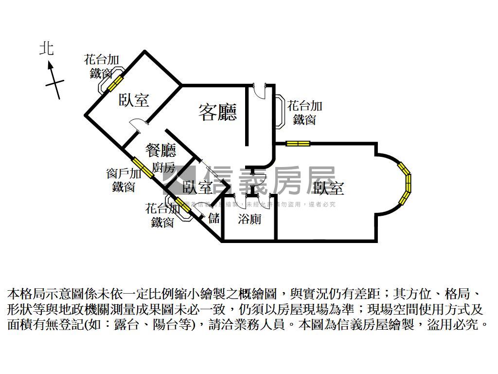 近火車站買了勝利三房房屋室內格局與周邊環境