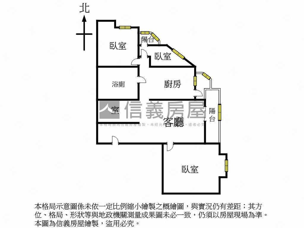 領袖勳章．南區三房附車位房屋室內格局與周邊環境