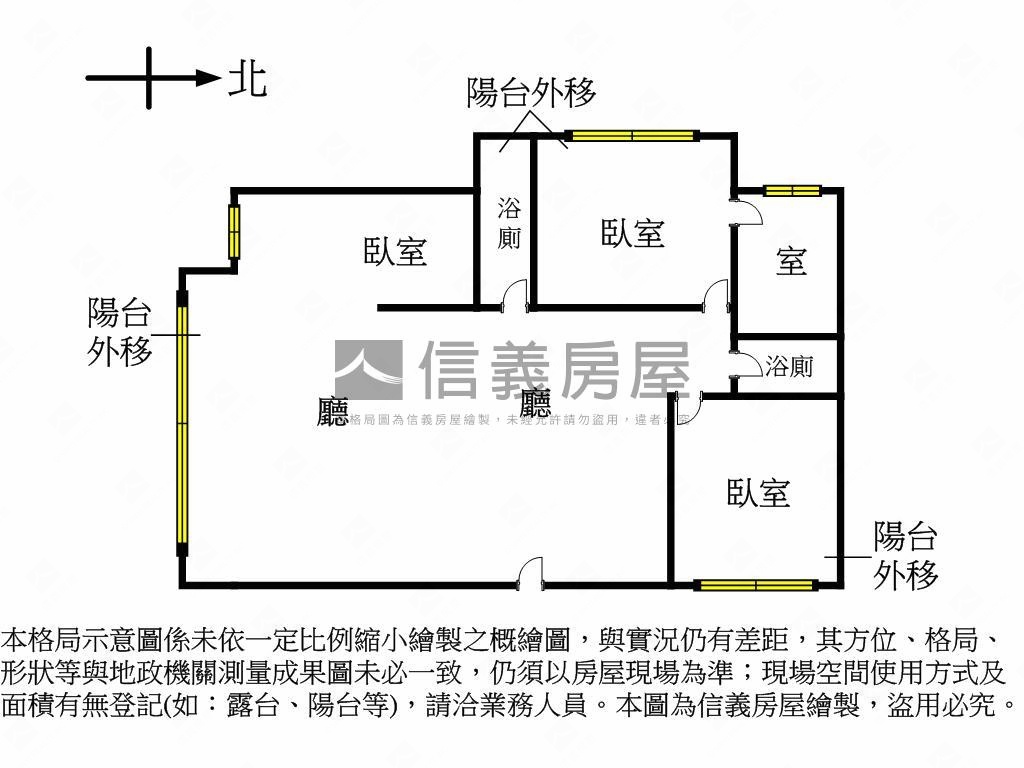 台大龍門龍安美廈房屋室內格局與周邊環境