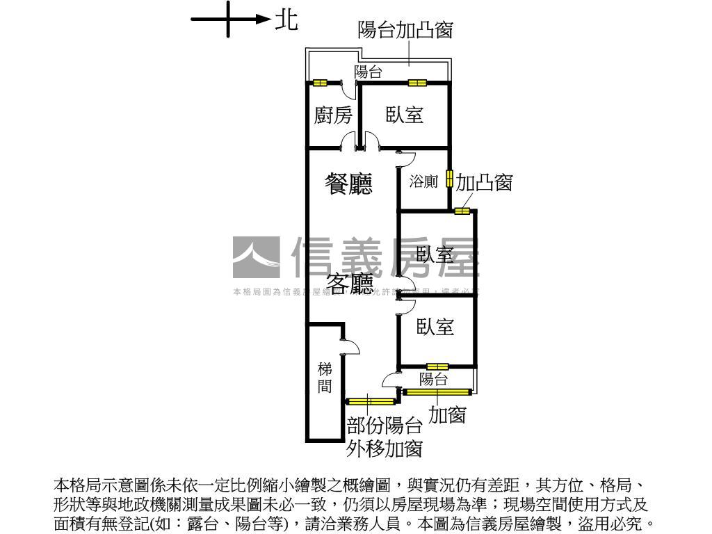 葫蘆聚寶｜士林免爬高三樓房屋室內格局與周邊環境