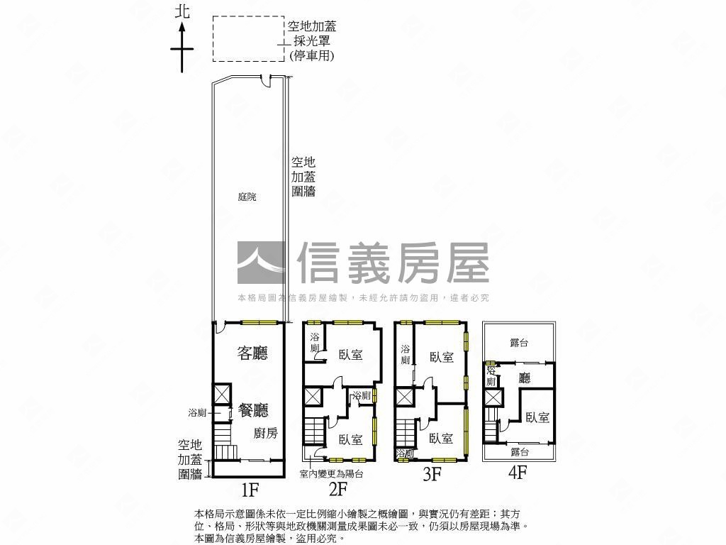 大庭園電梯別墅房屋室內格局與周邊環境