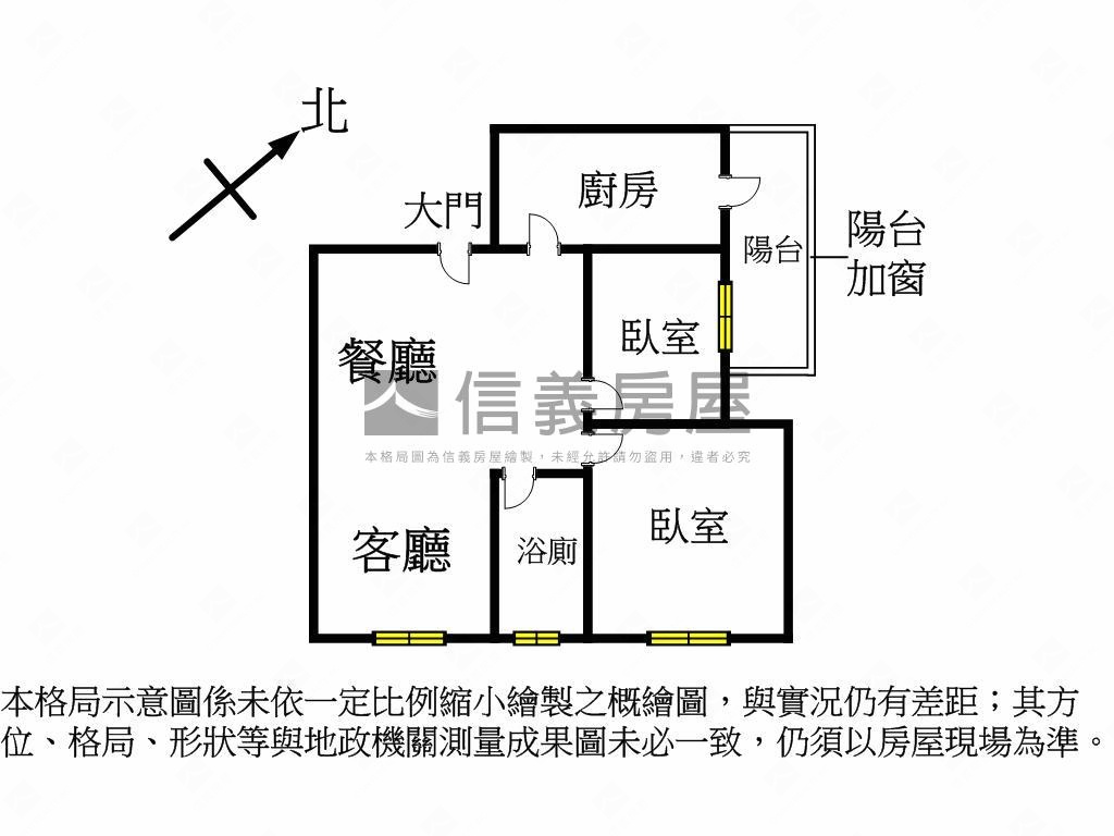 七段天母杉居２房房屋室內格局與周邊環境