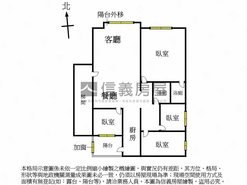 居易大四房車位房屋室內格局與周邊環境