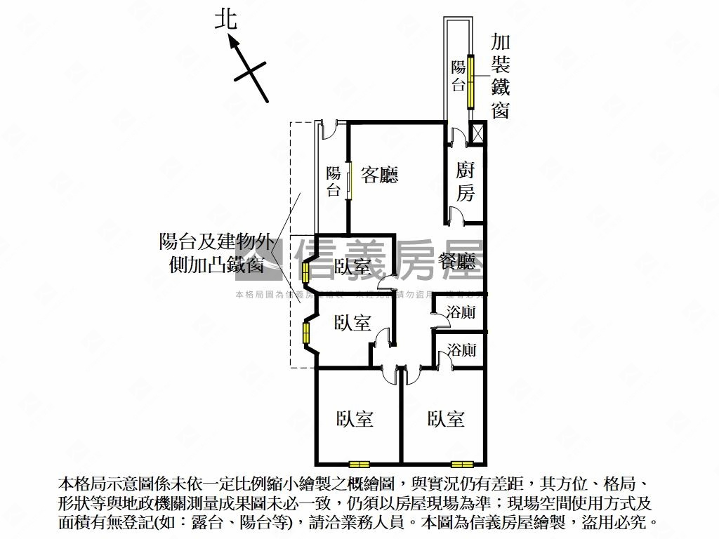 【聯邦大金城】電梯四房房屋室內格局與周邊環境