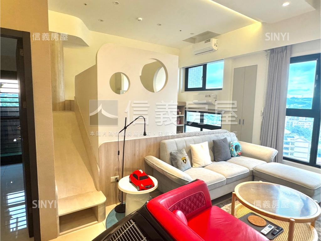 台北捷寶高樓景觀兩房雙衛房屋室內格局與周邊環境