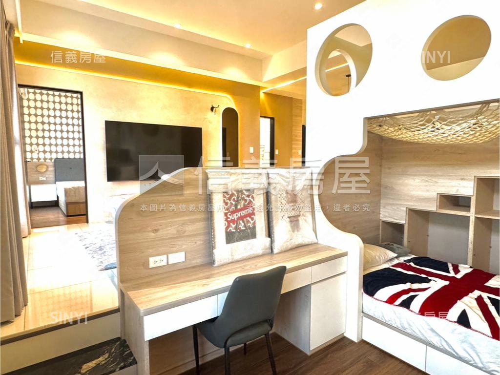 台北捷寶高樓景觀兩房雙衛房屋室內格局與周邊環境