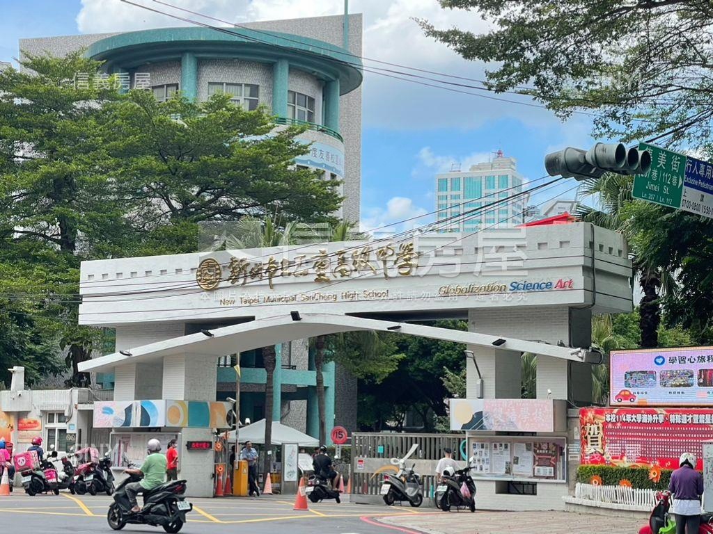 菜寮站。集美學區電梯３房房屋室內格局與周邊環境