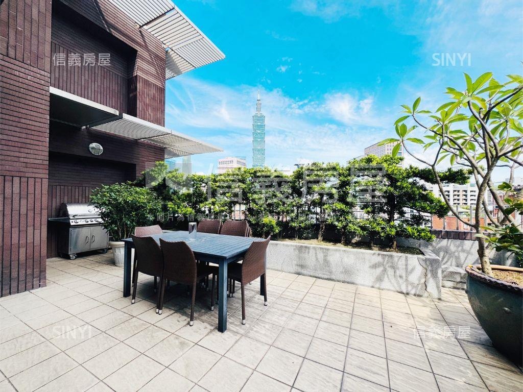 璞真仰心１０１景觀大露台房屋室內格局與周邊環境