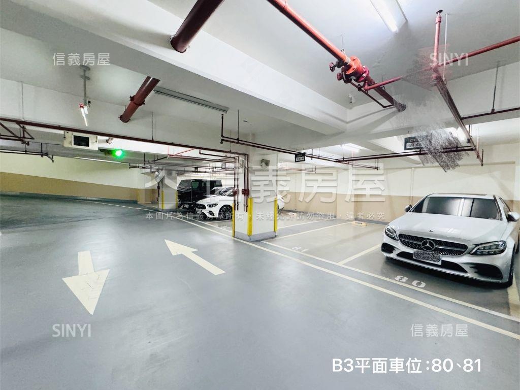 璞真仰心１０１景觀大露台房屋室內格局與周邊環境