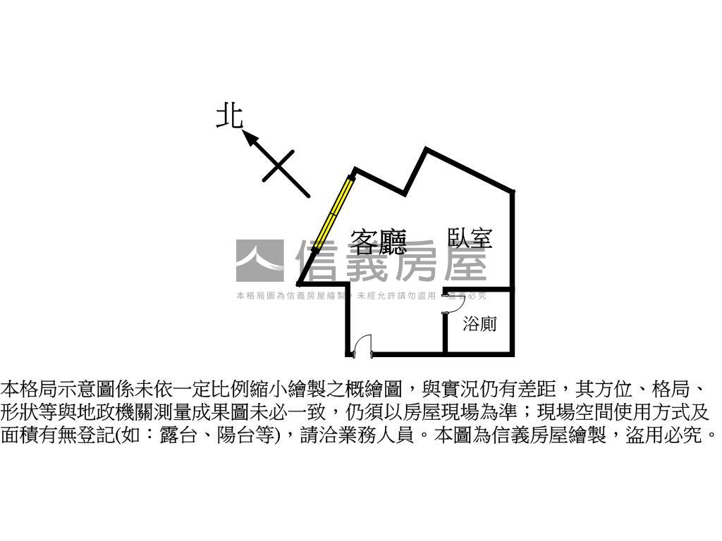 北區一心名廈三民路大套房房屋室內格局與周邊環境