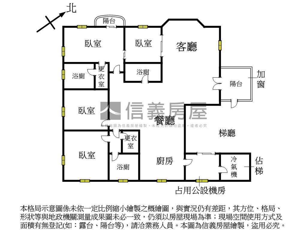 天母富邦獨戶豪邸房屋室內格局與周邊環境