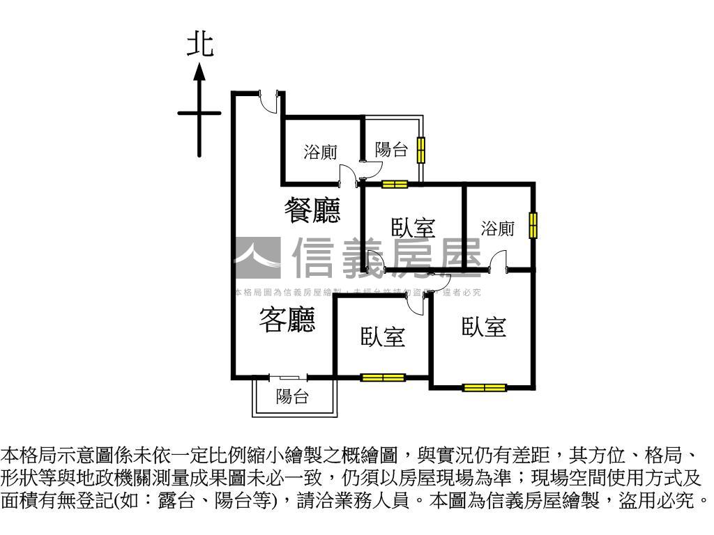 大毅一嶼｜大三房雙平車房屋室內格局與周邊環境