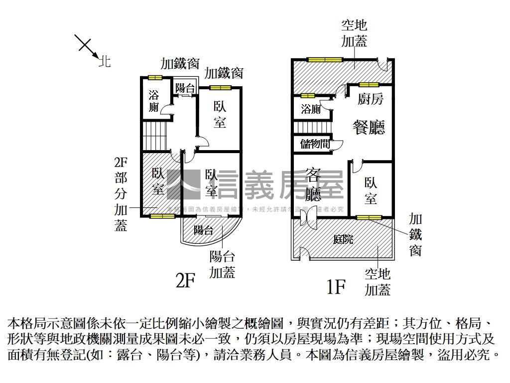 良美新象明亮三房平車房屋室內格局與周邊環境