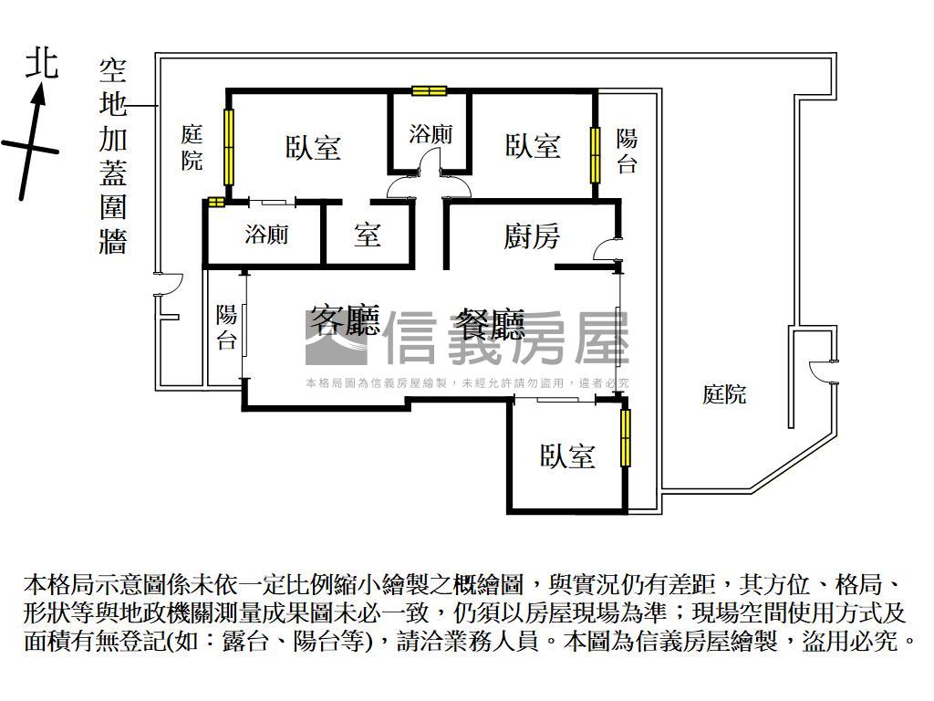 昇捷逸品發財庭院三房車位房屋室內格局與周邊環境