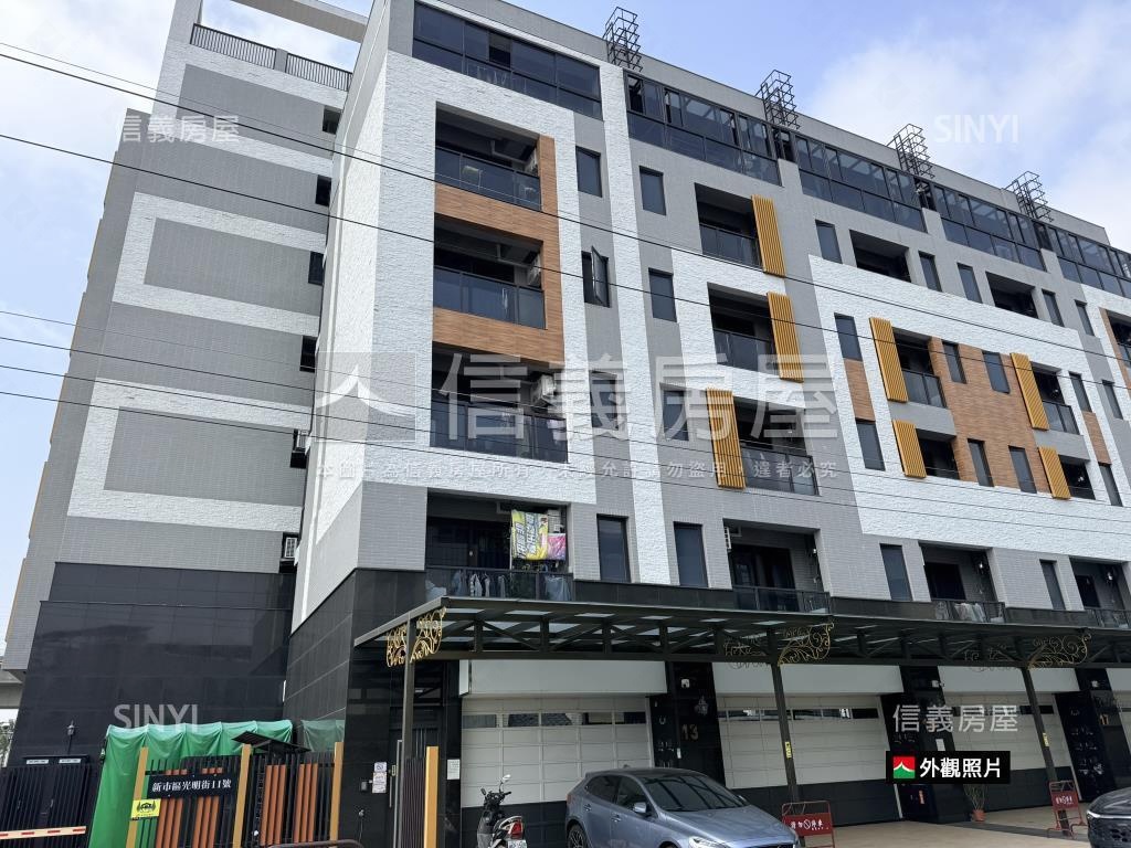 南科首選次頂樓兩房車位房屋室內格局與周邊環境