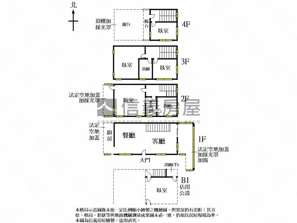 中科大面寬別墅房屋室內格局與周邊環境