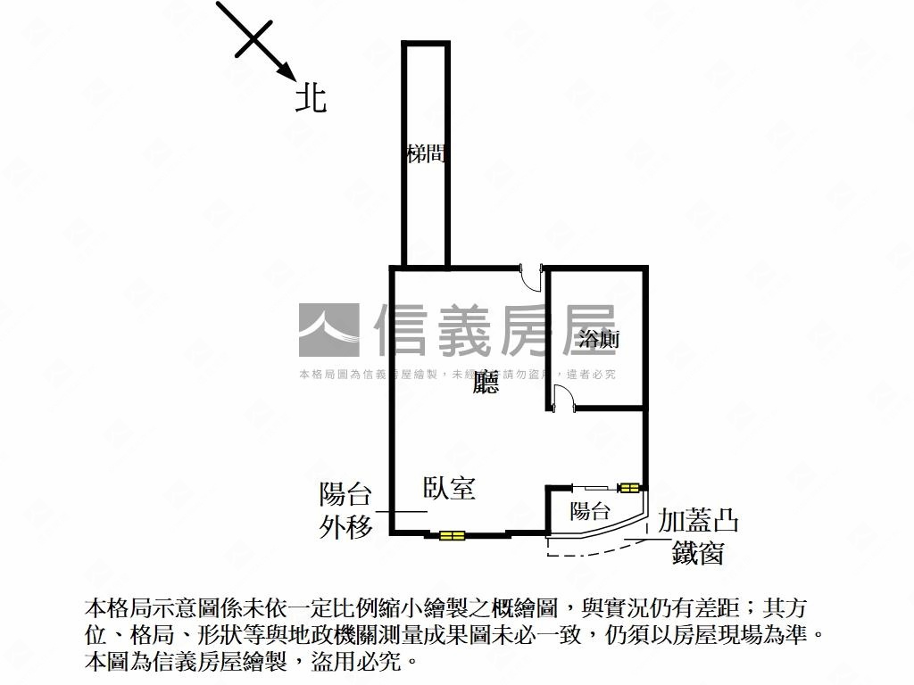 藝術學院次頂樓大套房房屋室內格局與周邊環境