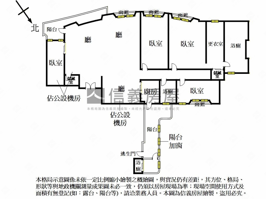 圓環敦仁◆藏鋒於鈍房屋室內格局與周邊環境