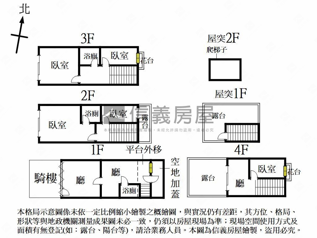 溪州稀有釋出臨路店透房屋室內格局與周邊環境