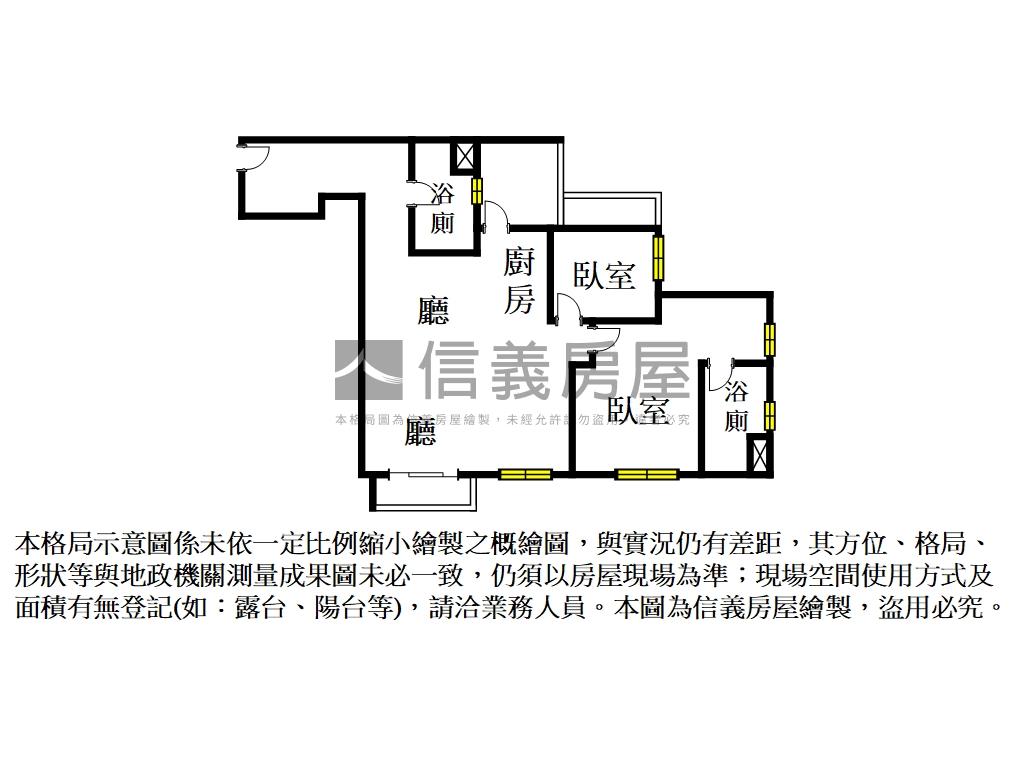 艾美新時代二房平車房屋室內格局與周邊環境