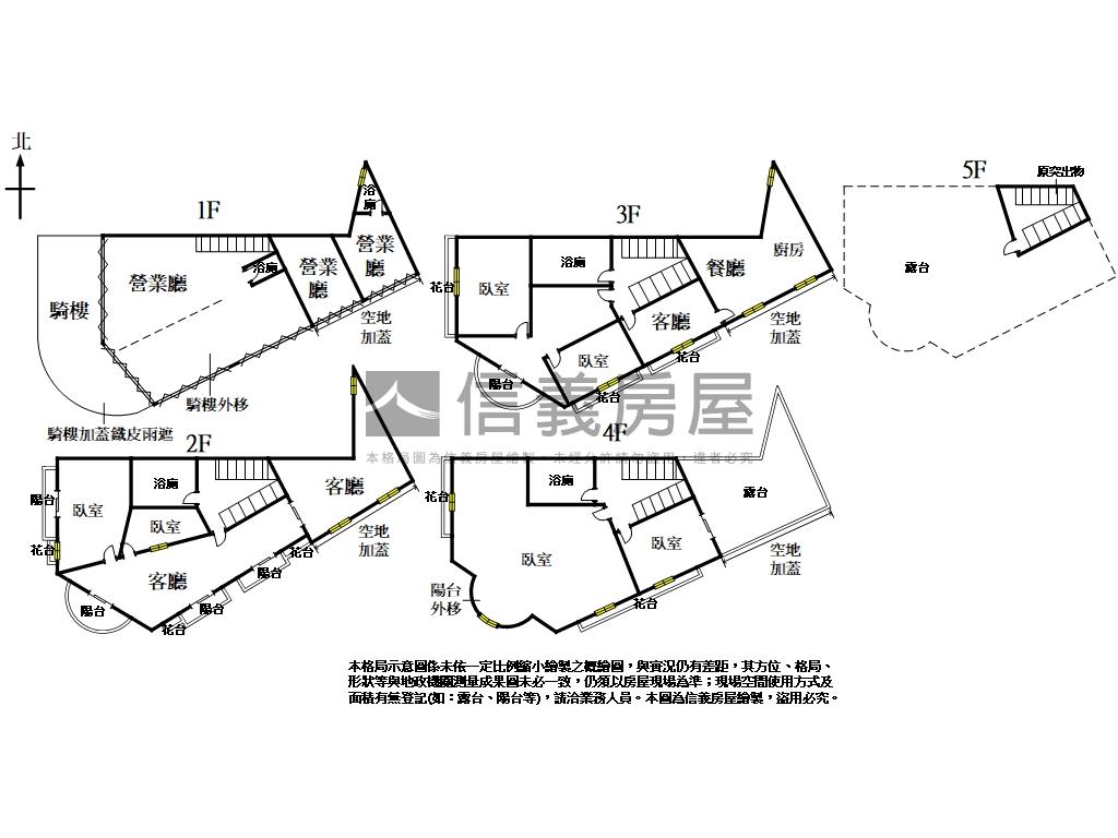 大里地５３坪傳家角店房屋室內格局與周邊環境