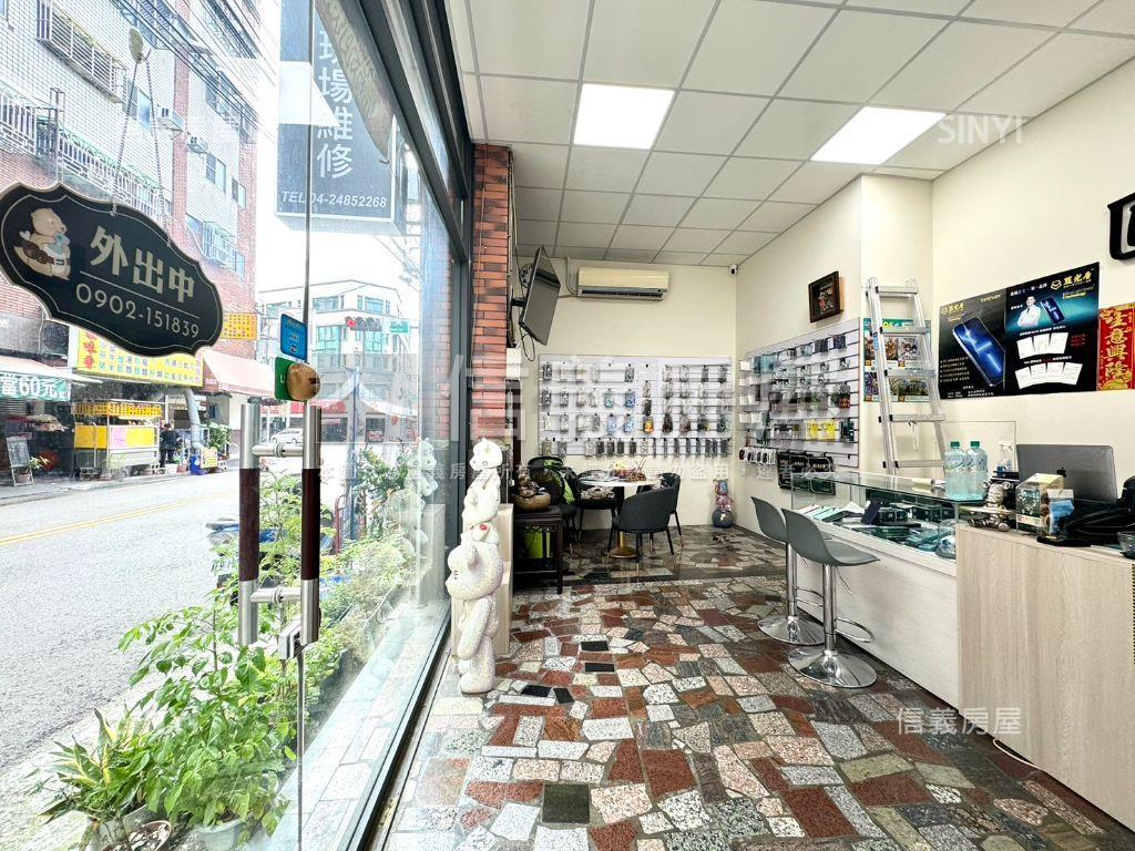 大里地５３坪傳家角店房屋室內格局與周邊環境