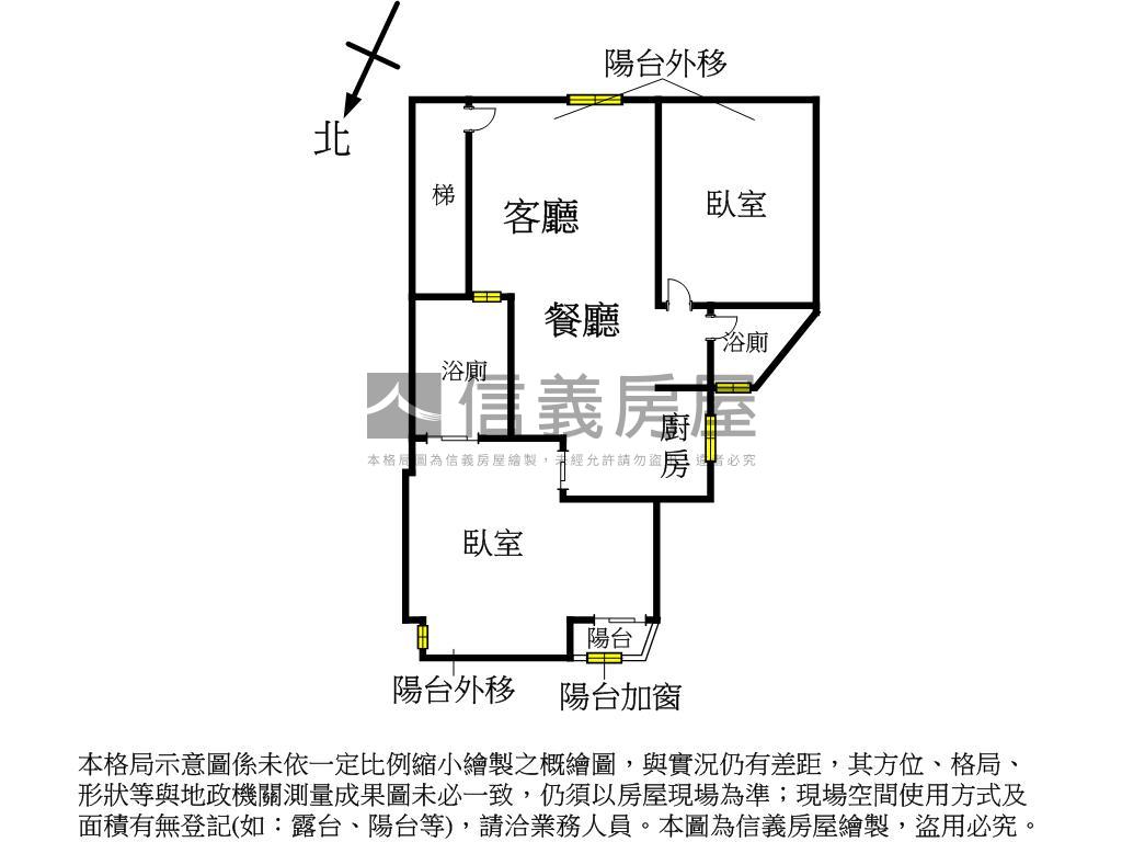 富邦華園面學校景觀房屋室內格局與周邊環境