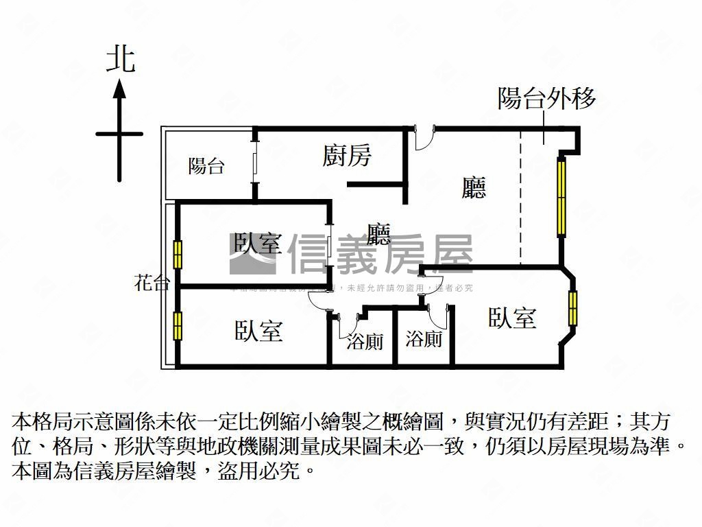鼎宇高樓景觀三房平車房屋室內格局與周邊環境