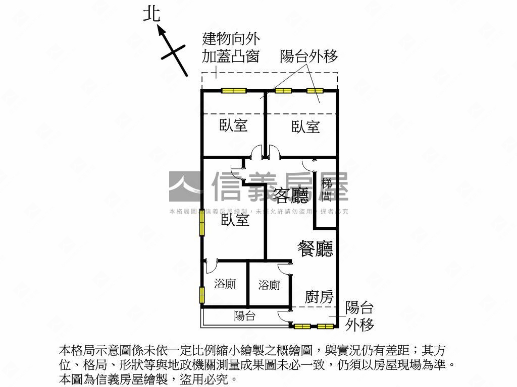 正板新路近捷運三房房屋室內格局與周邊環境