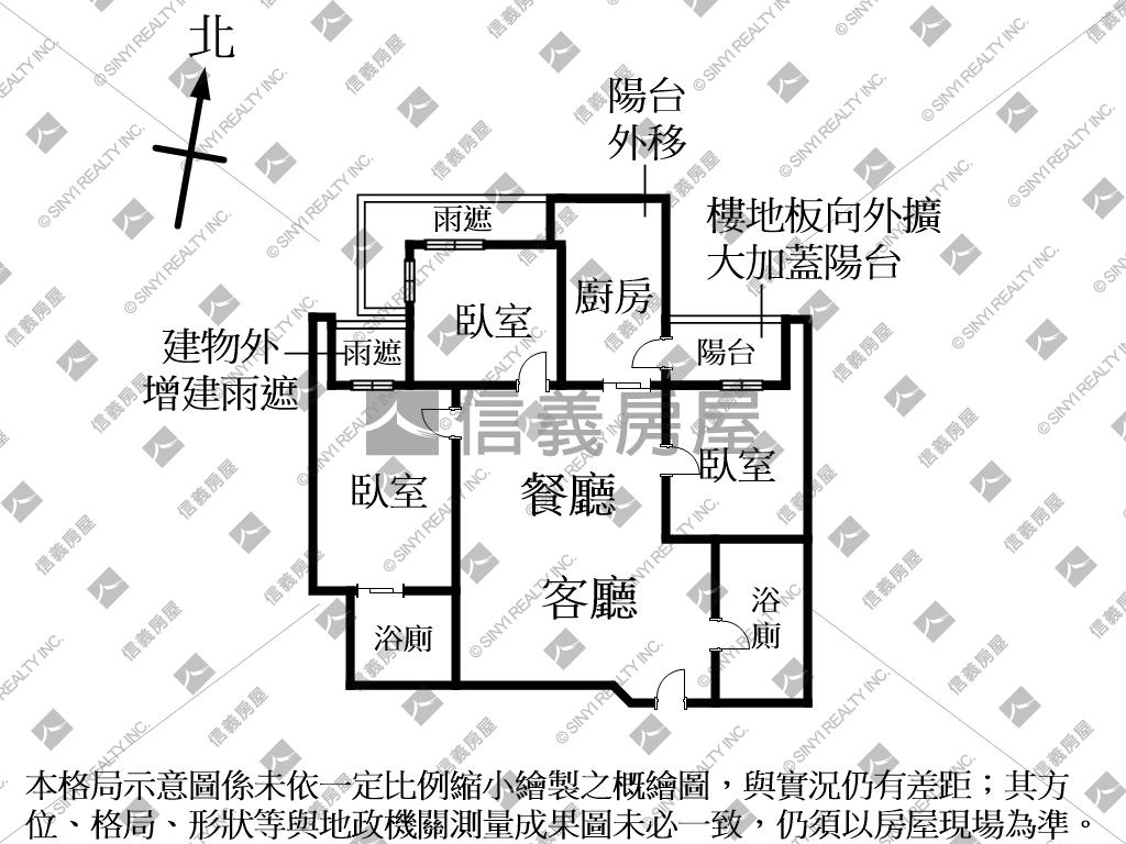 精品園頂景觀美屋房屋室內格局與周邊環境