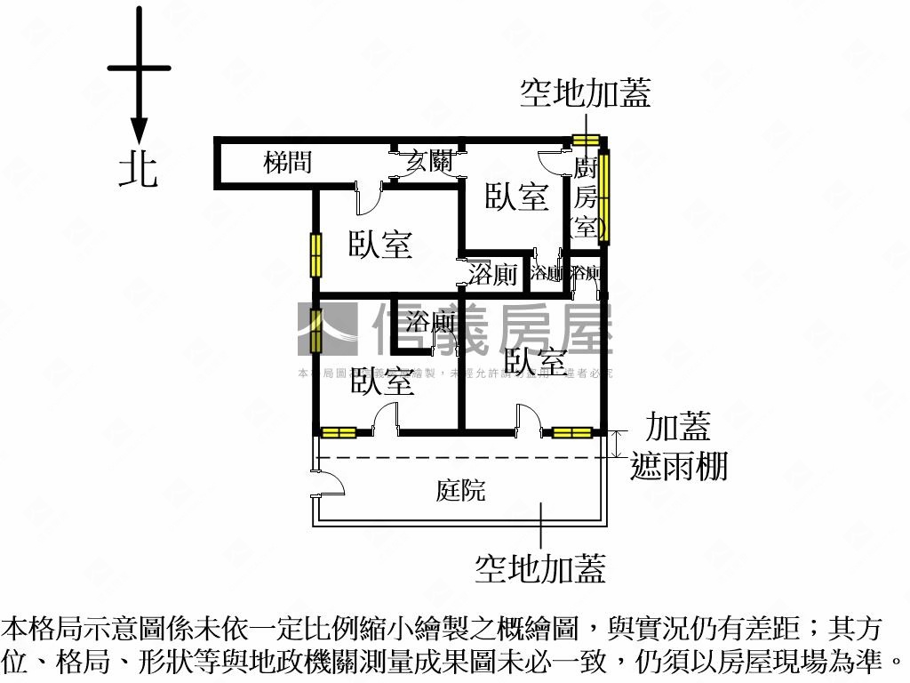 市中心稀有靜巷一樓房屋室內格局與周邊環境