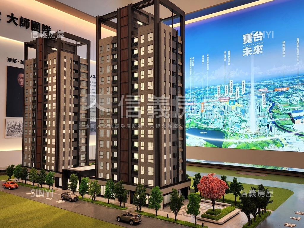 寶台‧未來景觀三房車位房屋室內格局與周邊環境