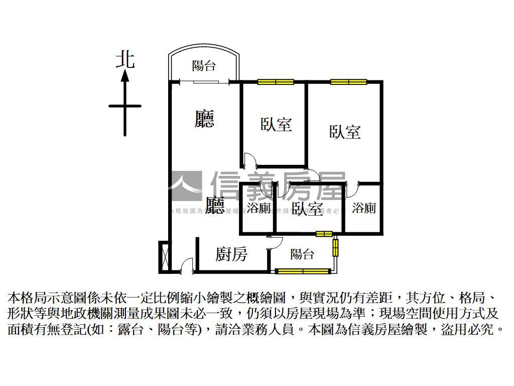 Ａ１９面公園景觀３房車位房屋室內格局與周邊環境