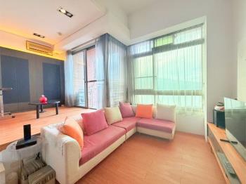 觀音河景廣角映入美宅