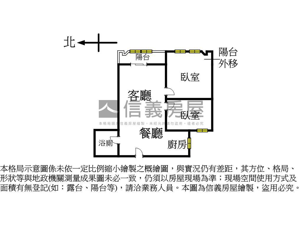 稀有★民生高樓電梯美兩房房屋室內格局與周邊環境
