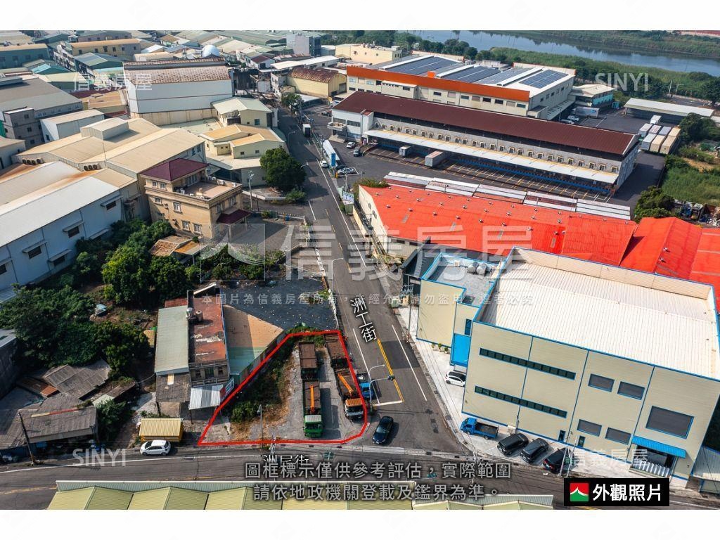 鹽行∣百坪角窗甲種工業地房屋室內格局與周邊環境