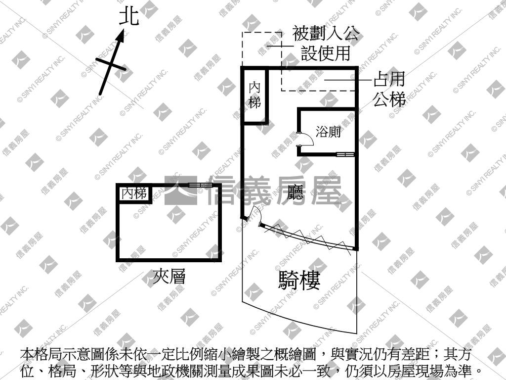 中山路二段金店面房屋室內格局與周邊環境