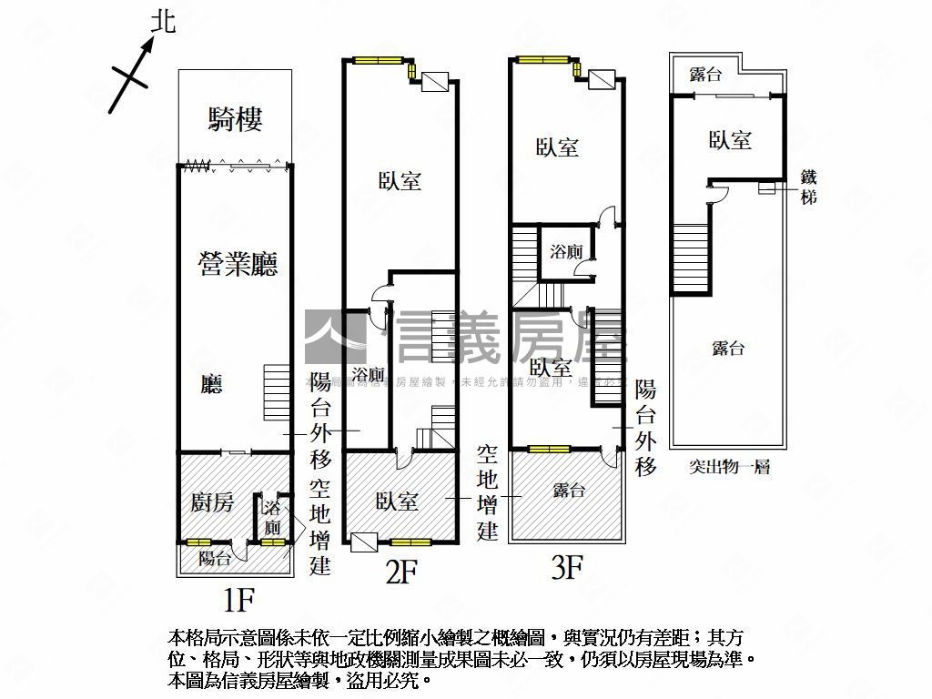 全聯正對面燙金店面房屋室內格局與周邊環境
