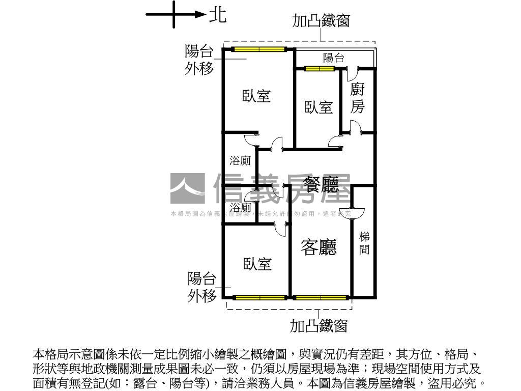 大順金品。華廈電梯３房房屋室內格局與周邊環境