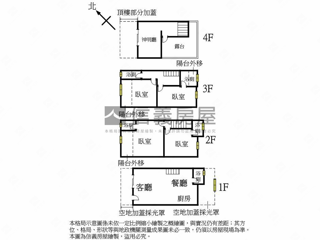 讚～和美大面寬好停車別墅房屋室內格局與周邊環境