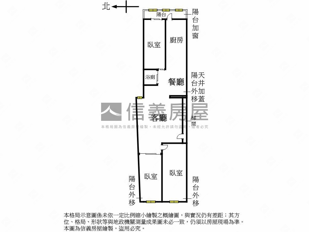 東門捷運金華稀有黃金二樓房屋室內格局與周邊環境
