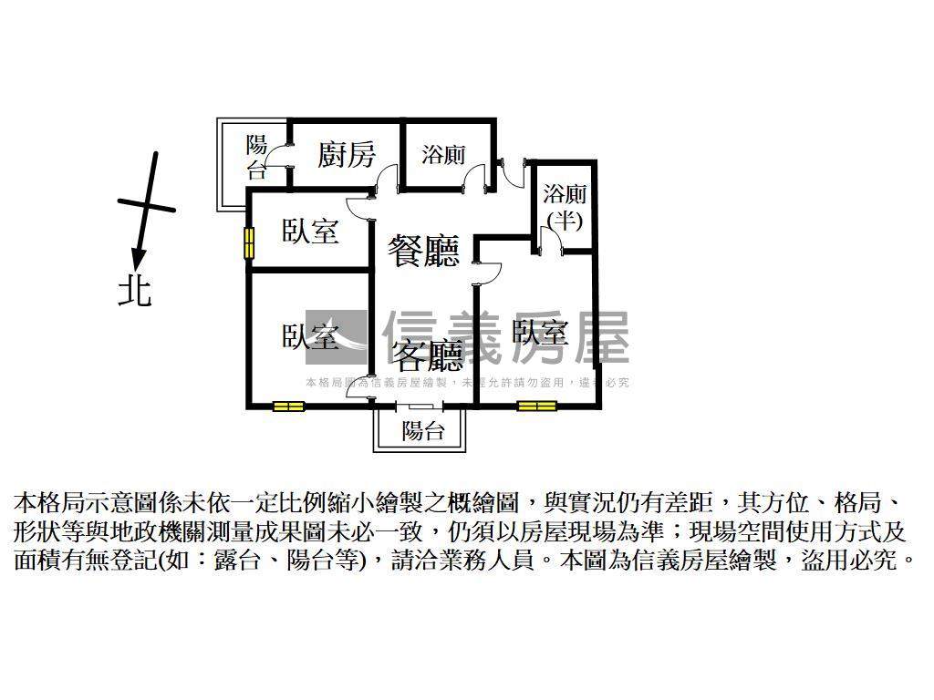 麗寶－青年時代－３房車位房屋室內格局與周邊環境