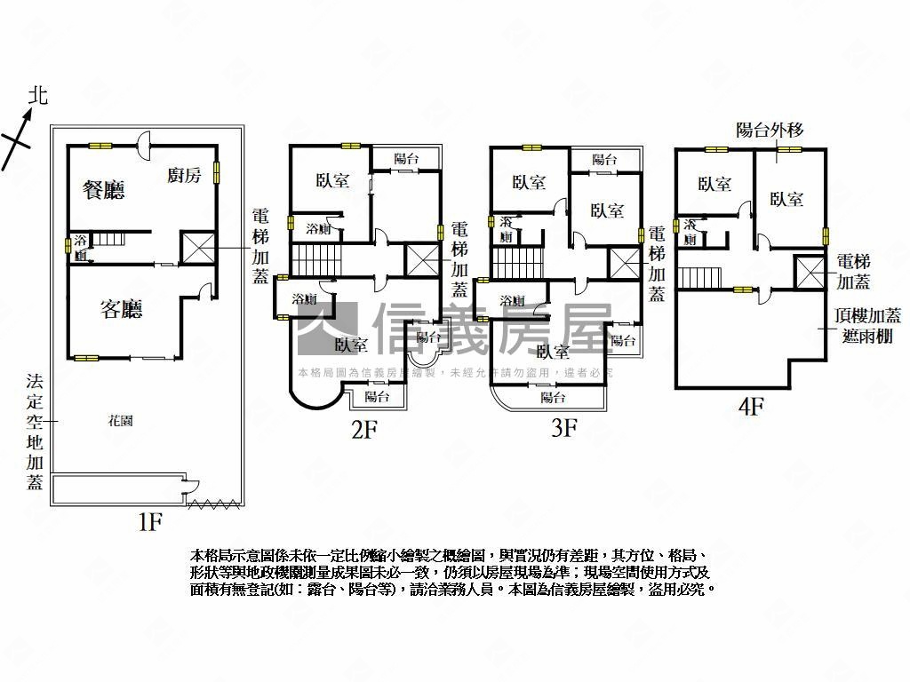 北屯四面採光獨棟別墅房屋室內格局與周邊環境