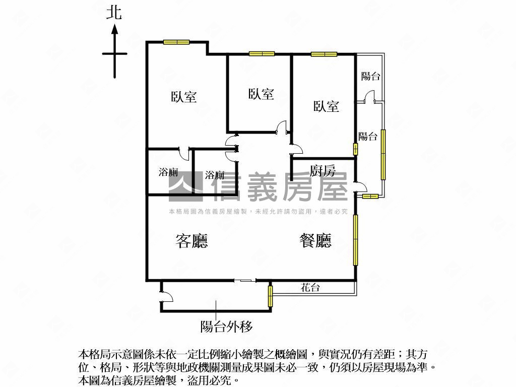 讚！彥京綠大第三房平車房屋室內格局與周邊環境