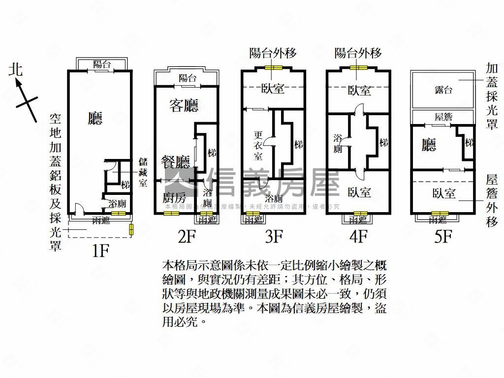 稀有仰涵觀止邊間美透天房屋室內格局與周邊環境