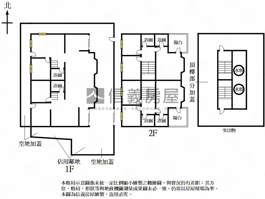 豐原百坪透天花園車位房屋室內格局與周邊環境
