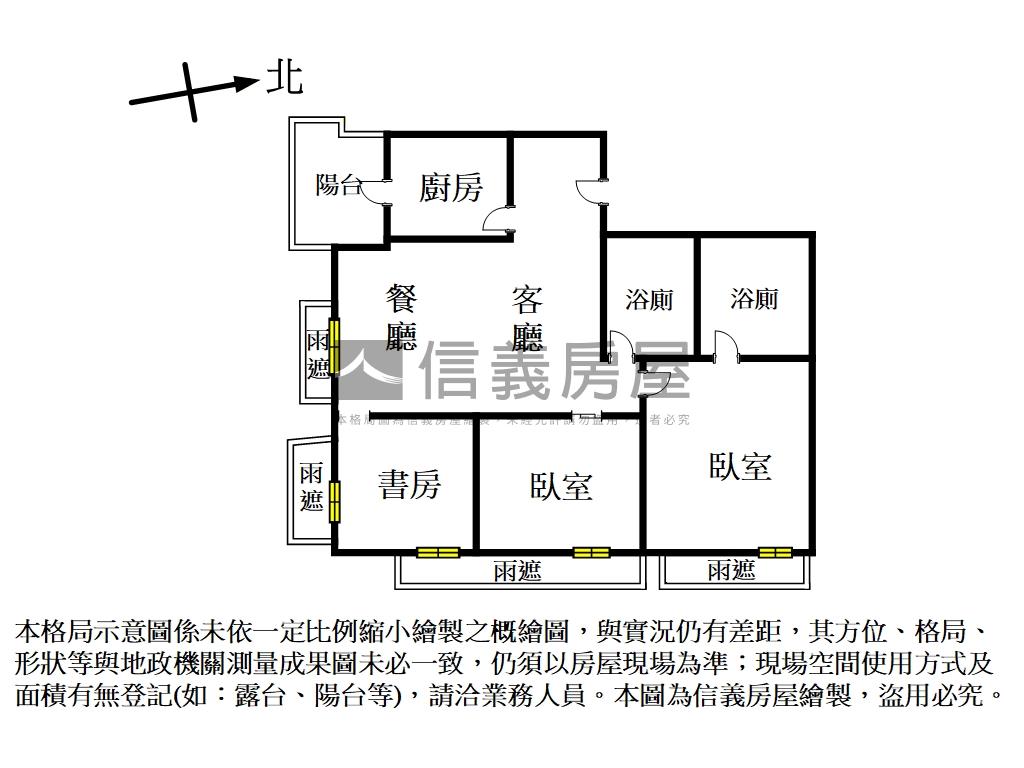 質感｜忠孝大院三房大車位房屋室內格局與周邊環境
